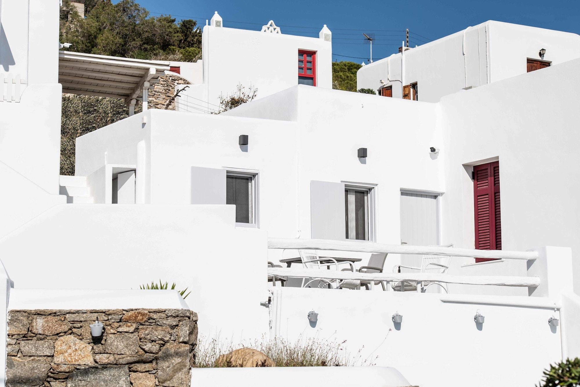 Mykonos Town Melangelヴィラ エクステリア 写真