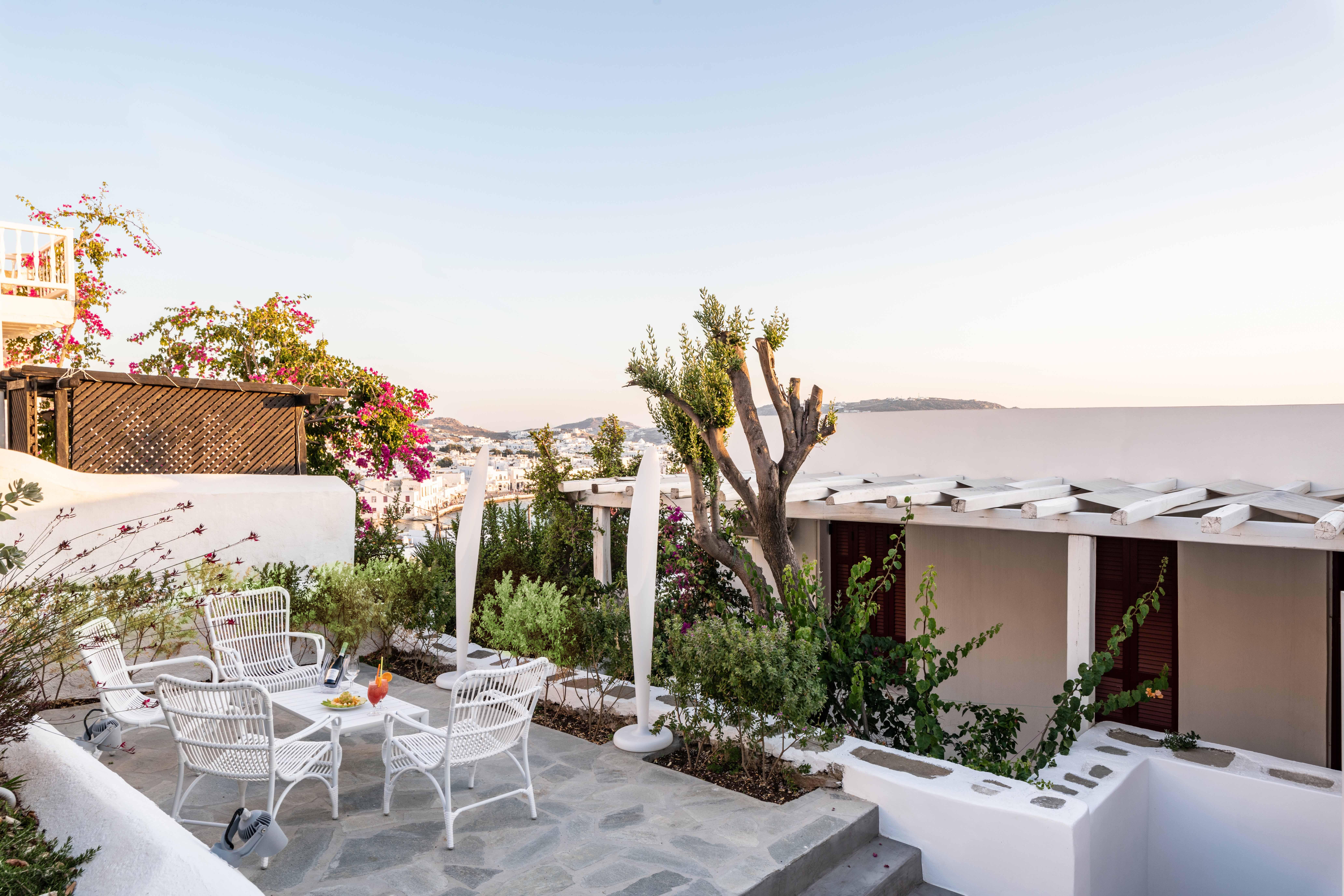 Mykonos Town Melangelヴィラ エクステリア 写真