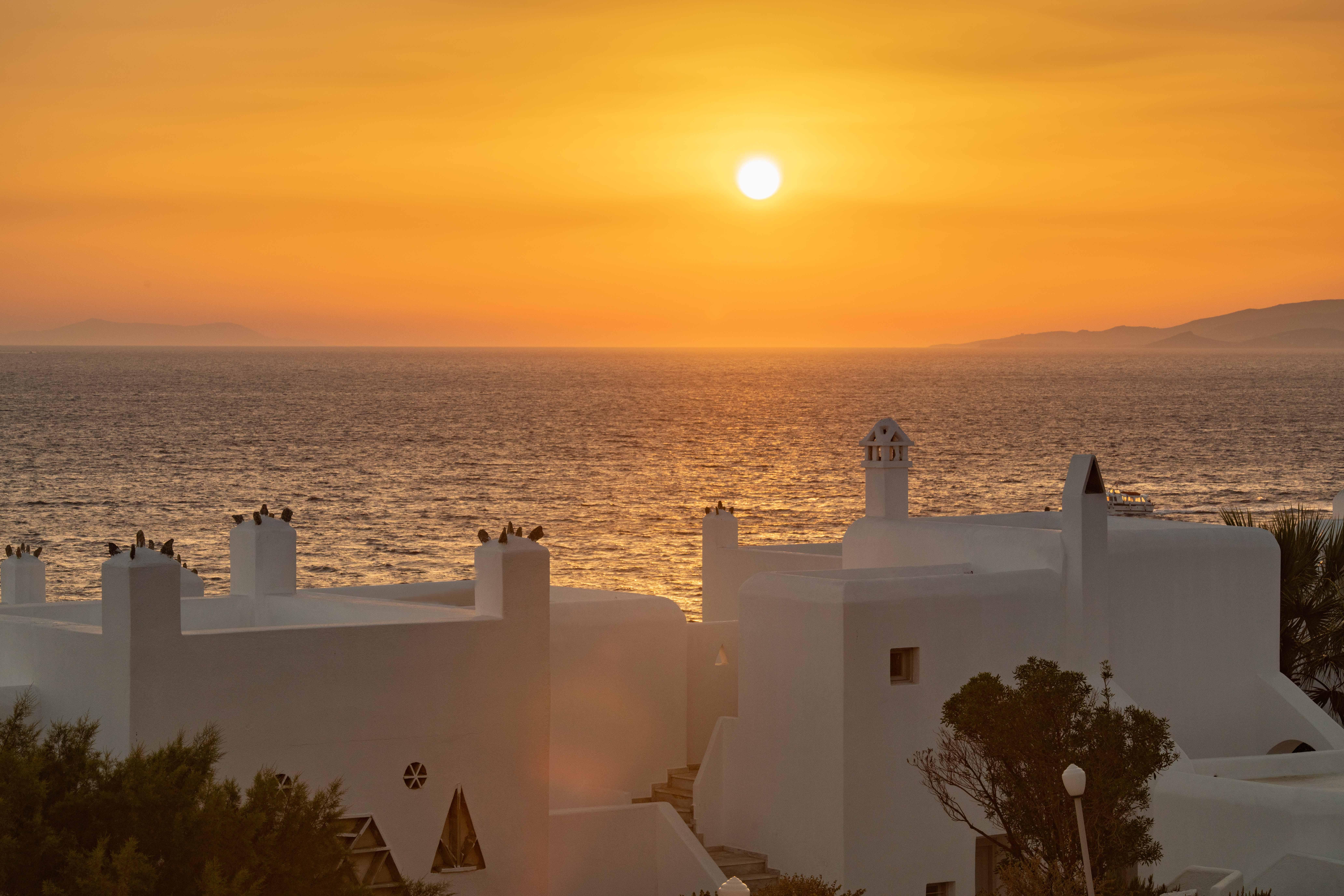 Mykonos Town Melangelヴィラ エクステリア 写真