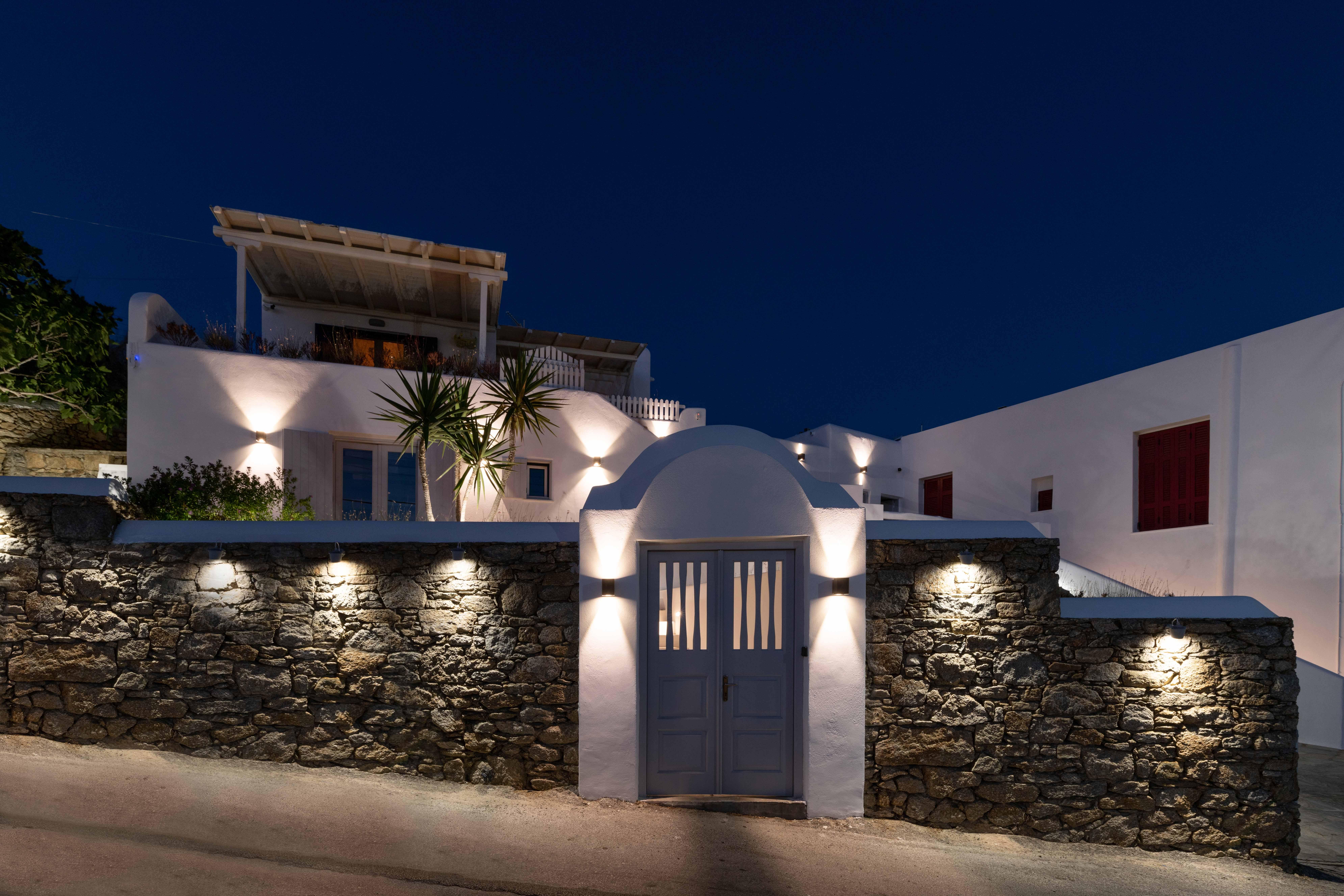 Mykonos Town Melangelヴィラ エクステリア 写真