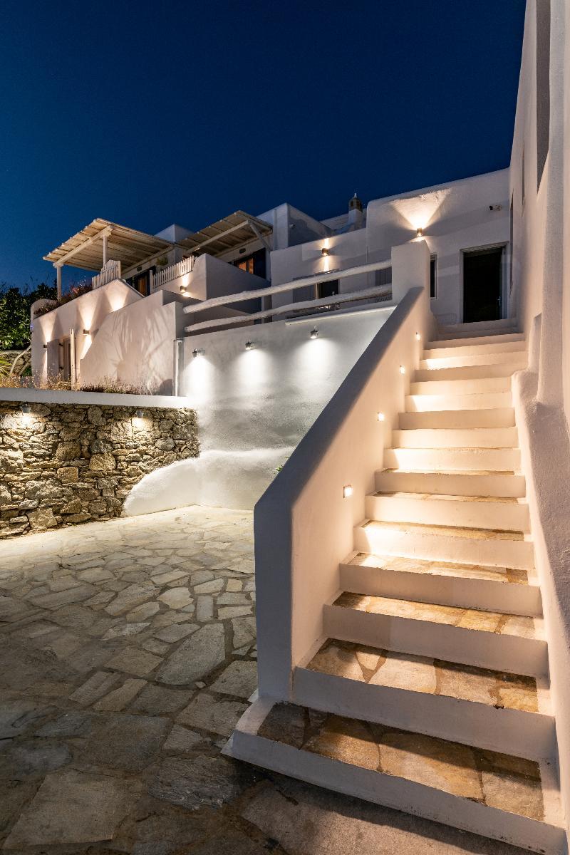 Mykonos Town Melangelヴィラ エクステリア 写真